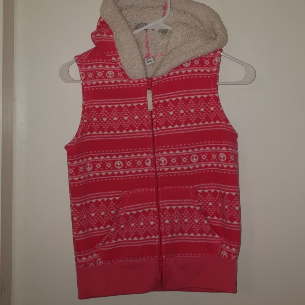 Girls fleece vest